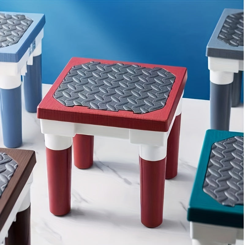 Portable Folding Stool Indoor Outdoor Bathroom Waterproof Non-slip Stool
