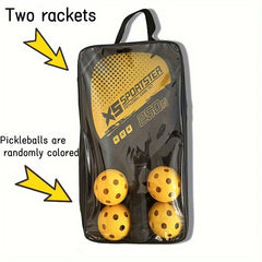 2pcs Pickleball Racket For Beach Outdoor Pickleball Paddle For Entertainment