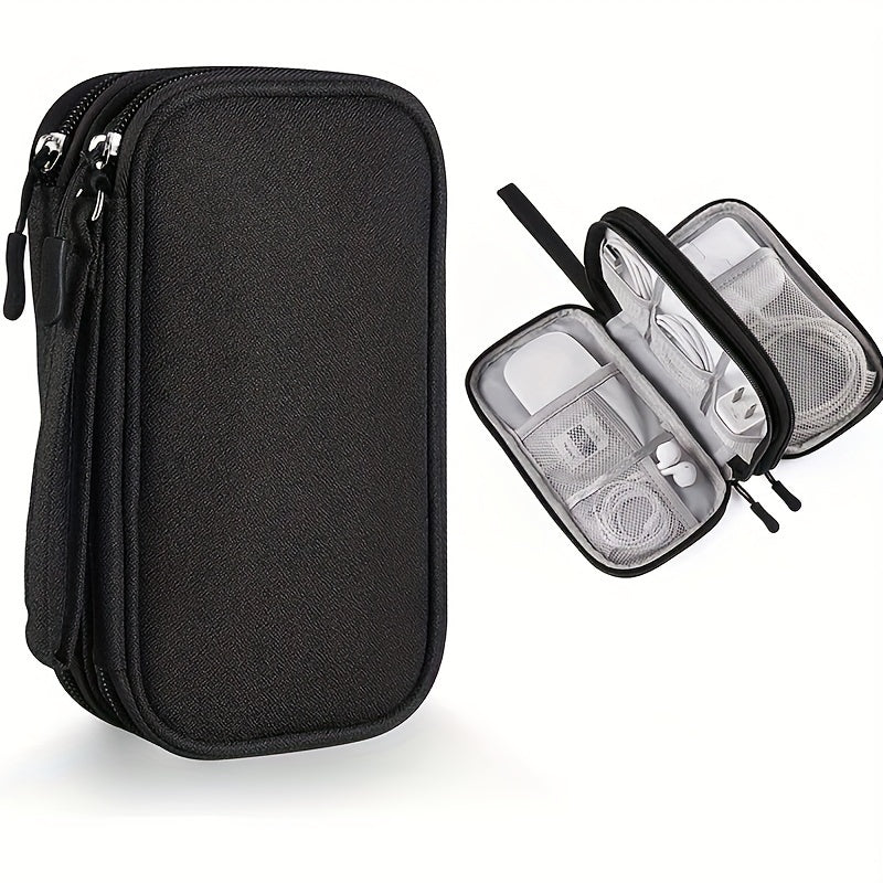 Travel Cable Organizer Bag Pouch Electronic Accessories Carry Case