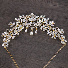 Bridal Crystal Headband Rhinestone Head Piece Wedding Accessories
