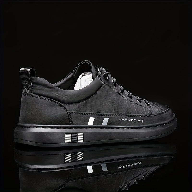 Men's Lace Up Canvas Sneakers Casual Outdoor Walking Shoes