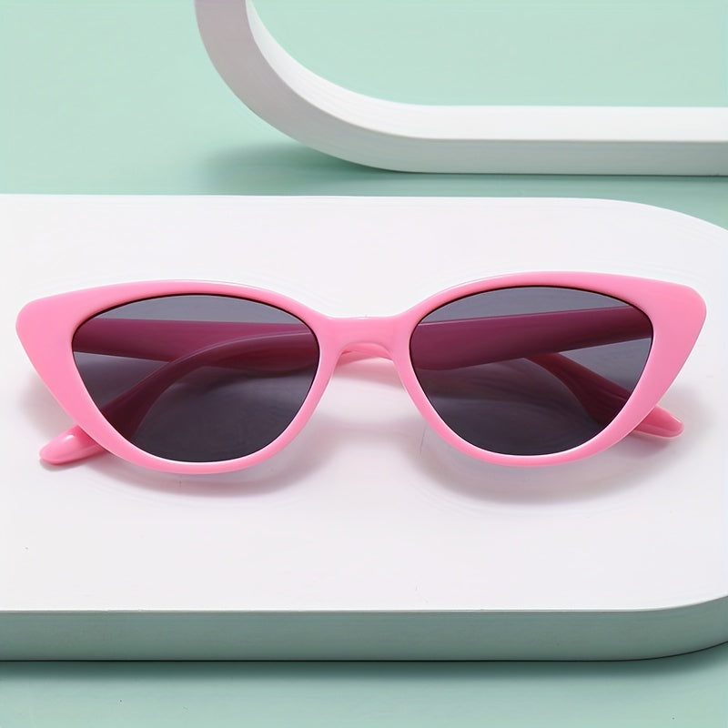 UV400 Triangle Cat Eye Kids Sunglasses for Sun Protection
