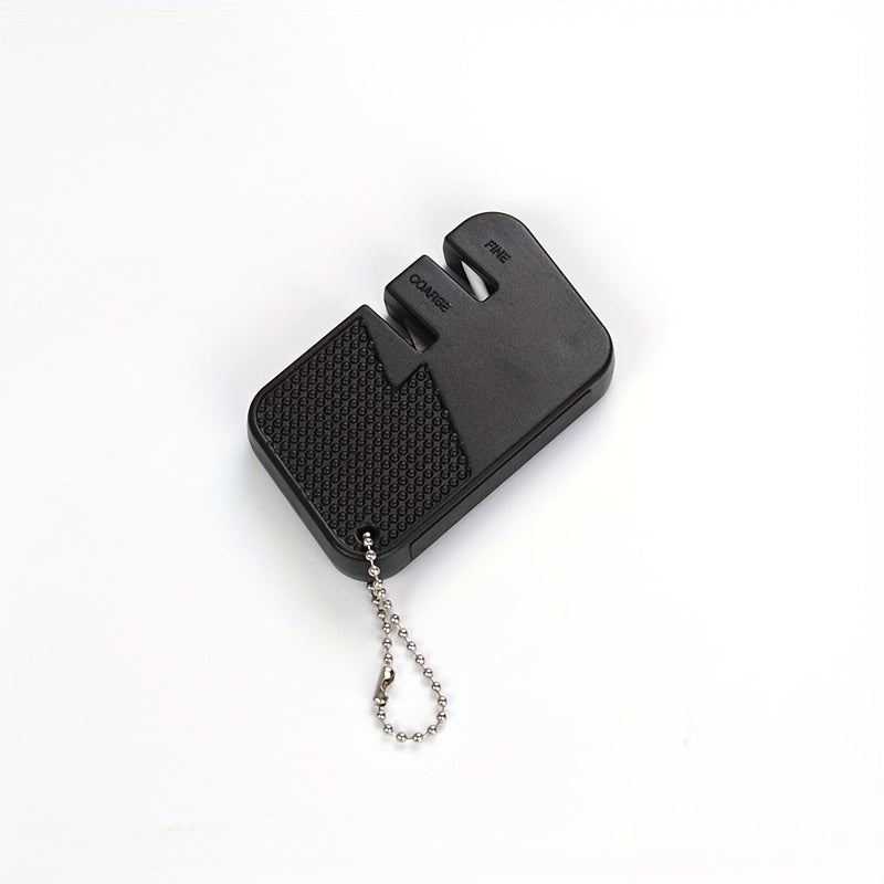 Portable Tungsten Steel Kitchen Sharpener Card