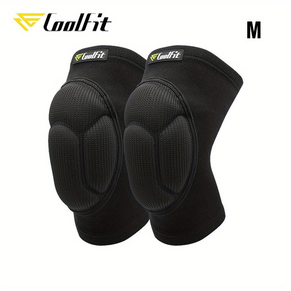 2pcs Knee Pads Sponge Padded Collision Avoidance for Sports Volleyball Gym