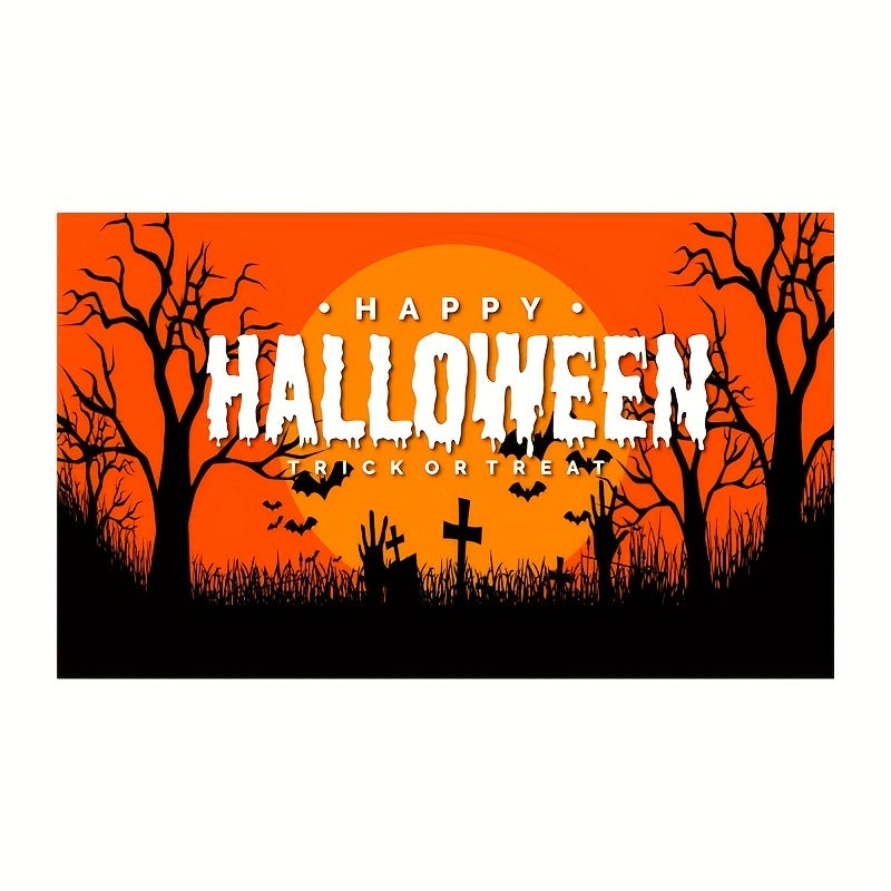 Halloween Banner Background Cloth Party Decorations