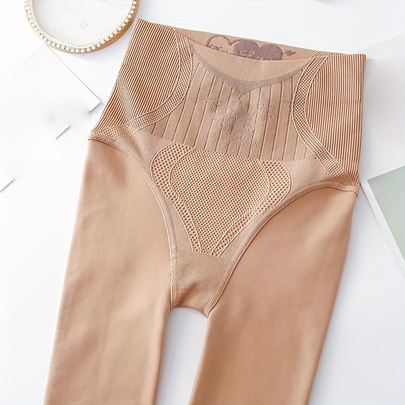 Opaque Slim Tights High Waist Elastic Leggings Women's Stockings
