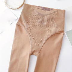 Opaque Slim Tights High Waist Elastic Leggings Women's Stockings