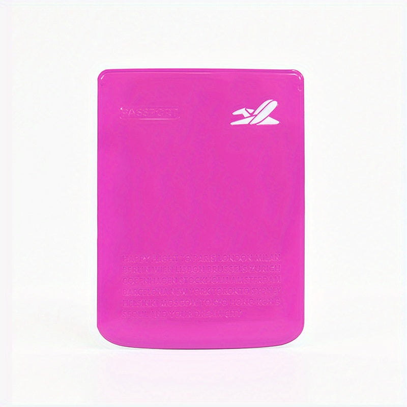 Passport Holder Soft Surface PVC Card Case Waterproof