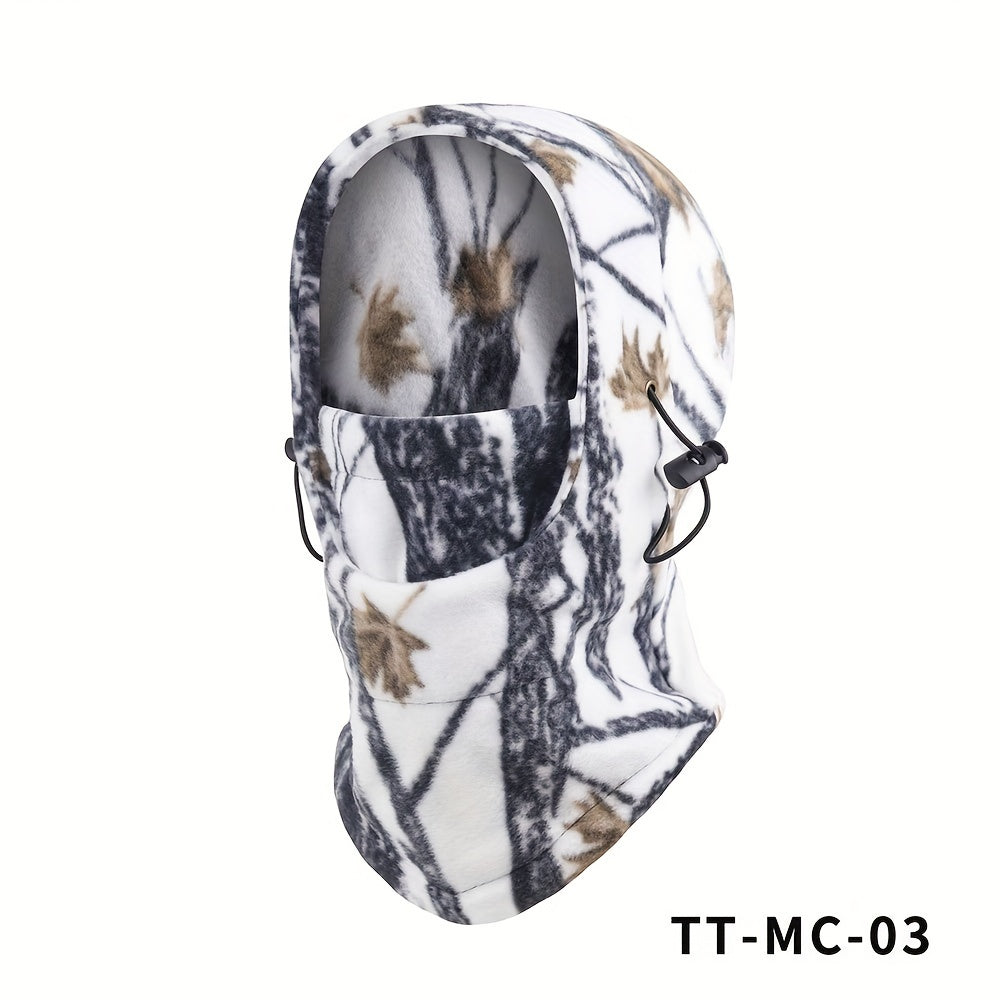 Cycling Mask For Cold Winter Weather - Camouflage Hat