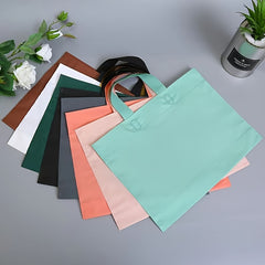 50pcs Green Christmas Gift Bag Shopping Bag Portable Packaging