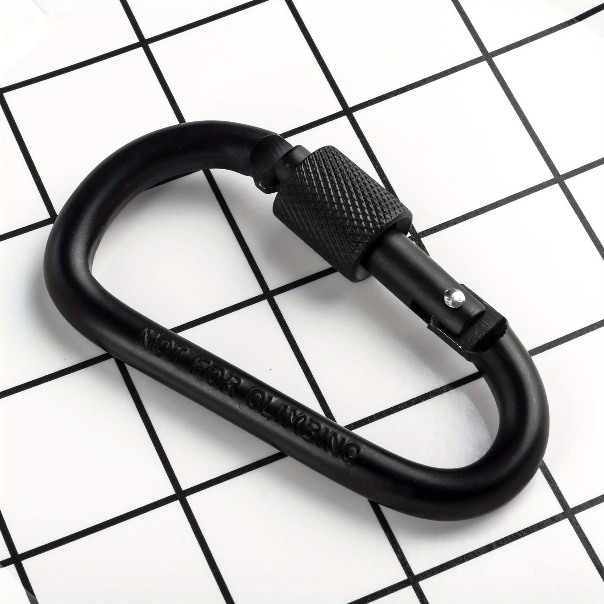 Durable Metal Keychain Carabiner for Outdoor Camping