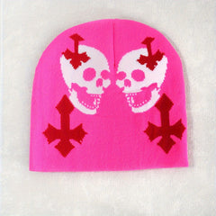 Y2k Winter Knitted Beanies Hat For Men Women