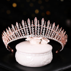 Wedding Crown Hair Jewelry Bridal Hair Accessories Women Baroque Crown