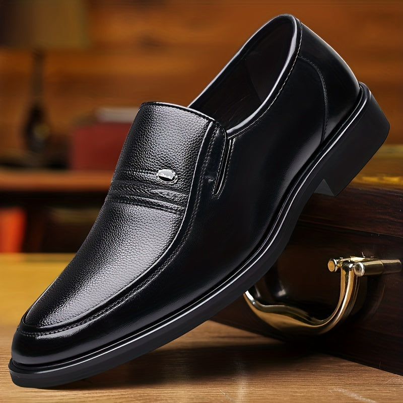 Men's Slip On Formal Wear Shoes Non Slip Smart Casual Business
