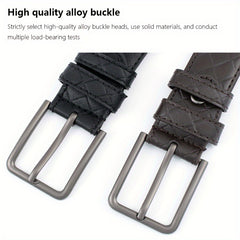 Casual Retro Pin Buckle Belt for Men and Women