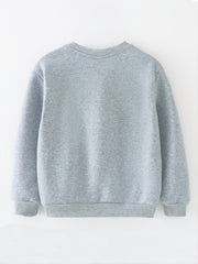 Boys Graphic Crew Neck Sweatshirt Long Sleeve Casual Kids Clothes