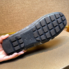 Men's Casual Pattern Formal Loafers Driving Shoes