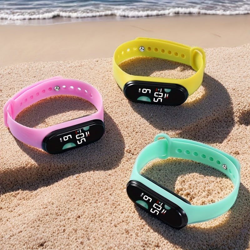 Stylish Minimalist LED Watch Set - Captivate Your Audience