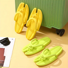 Boys Disposable Portable Folding Slippers Lightweight Non-slip Flip flops