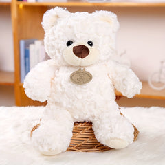 Teddy Bear Plush Soft Toy Stuffed Animal with Expressive Eyes