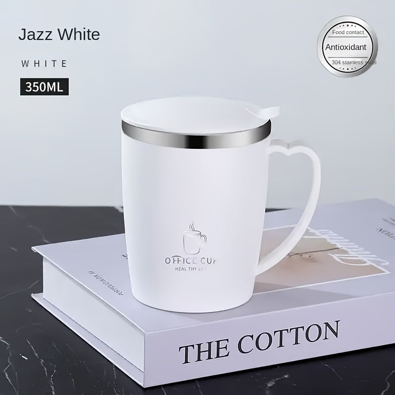350ml Stainless Steel Water Cup Leakproof Coffee Cup