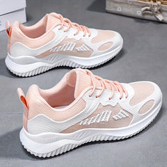 Women's Mesh Breathable Running Shoes Lightweight Soft Bottom Sports Shoes