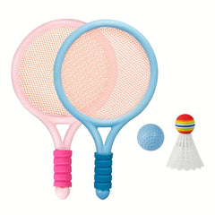 Badminton Tennis Racket Set Family Interactive Toys