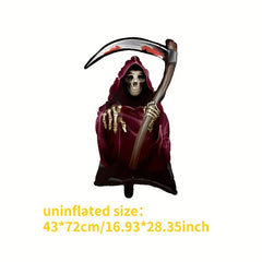 5pcs Halloween Balloons Of The Dead Foil Balloons