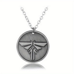 The Last Of Us Airplane Planet Pendant Necklace for Men