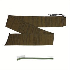 Gun Sock Cleaning Set with Double Ended Brush
