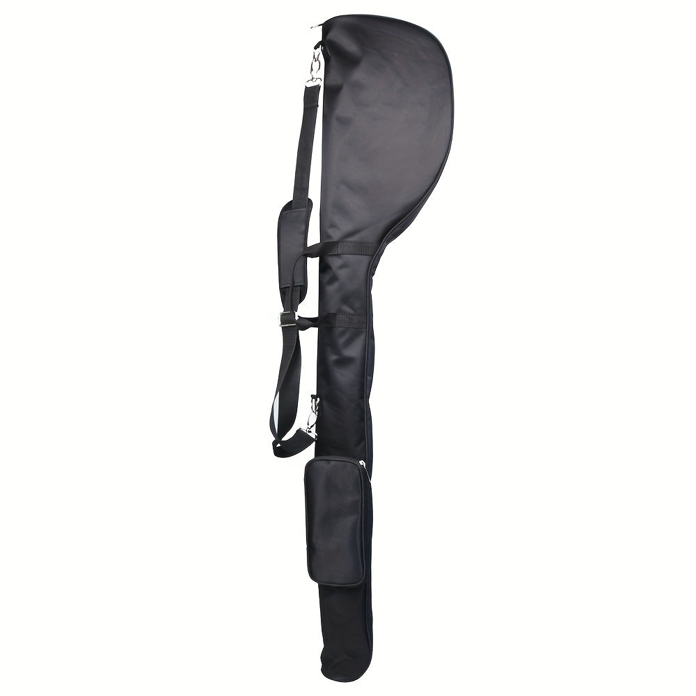 Portable Golf Club Carrier with Adjustable Straps