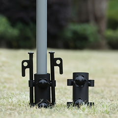 Awning Rod Holders Lightweight Rust proof Outdoor Camping Canopy Fixed Tube