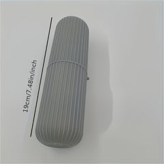Portable Travel Toothbrush Box Set with Rinse Cup