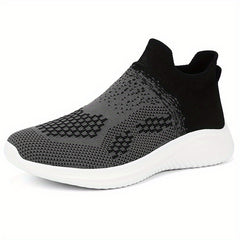 Men's Slip on Sneakers Lightweight Breathable Athletic Shoes