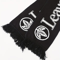Maple Leaf Letter Pattern Couple Scarf Outdoor Warm Scarf