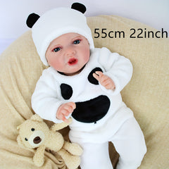 55 88 Cm Lifelike Reborn Doll Pure Rubber Body Washable Baby Doll