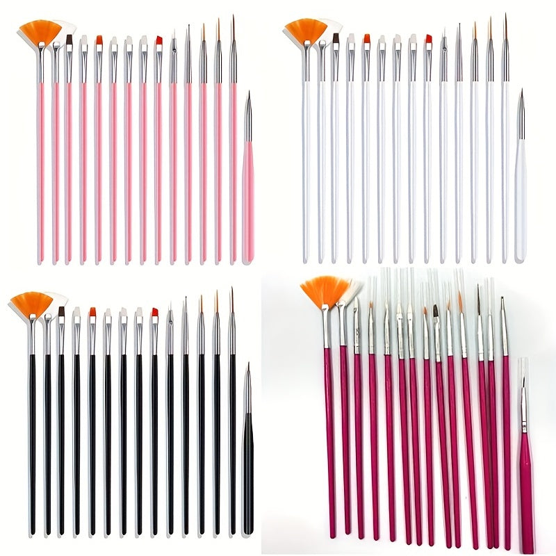 15pcs Paint Pen Set Watercolor Painting Brush Set