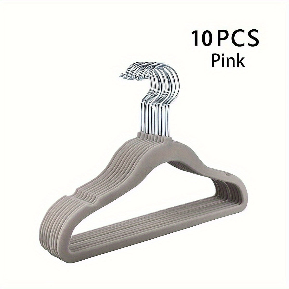 Kids' Non Slip Flocking Hangers for Organized Closet