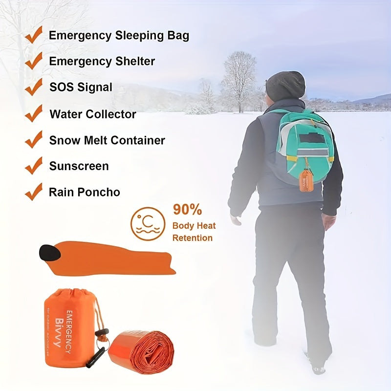 Emergency Sleeping Blanket Waterproof Survival Sleeping Bag