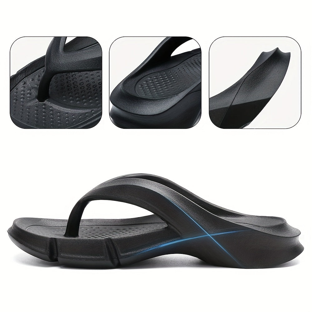 Men's Lightweight Non Slip Flip Flops Quick Drying Thong Sandals
