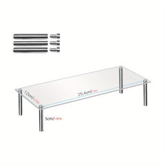 Acrylic Cake Display Stand 3mm Thickness Metal Bracket For Kids