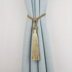 Decorative Curtain Tiebacks with Tassel for Home Decor
