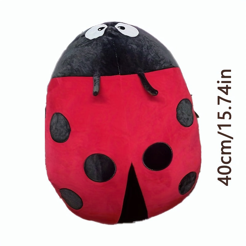 Ladybug Plush Toy 15.74in Lady Beetle Doll Home Decor Birthday Gift