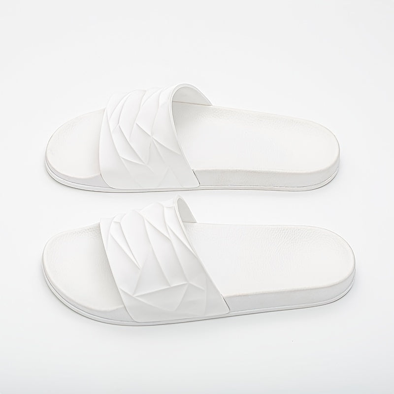 Men's Wavy Slides Lightweight Non Slip Slippers