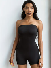 Sexy Backless Tube Romper Jumpsuit Sleeveless