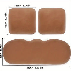 Winter Warm Car Seat Cushion Cover Thickened Plush - Breathable