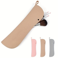 Travel Silicone Makeup Brush Holder Portable Cosmetic Organizer