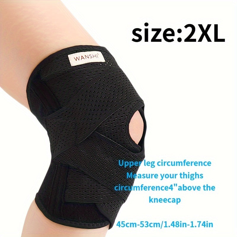 Breathable Latex Knee Pad Ligament Injury Protection Meniscus Strap