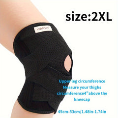 Breathable Latex Knee Pad Ligament Injury Protection Meniscus Strap