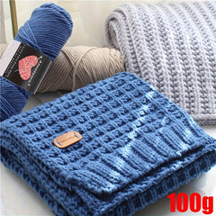 95g Thick Crochet Yarn for Hat Jacket Scarf Doll B